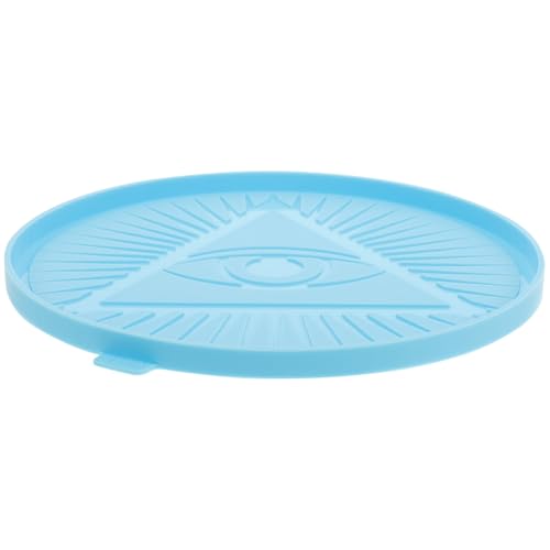 PLAFOPE Runde Epoxidharz Silikonform für DIY Wandornamente Flexible Langlebige Gießform für Handwerksprojekte Geeignet für Bastler und Kreative Dekoration Praktisches Teiliges von PLAFOPE