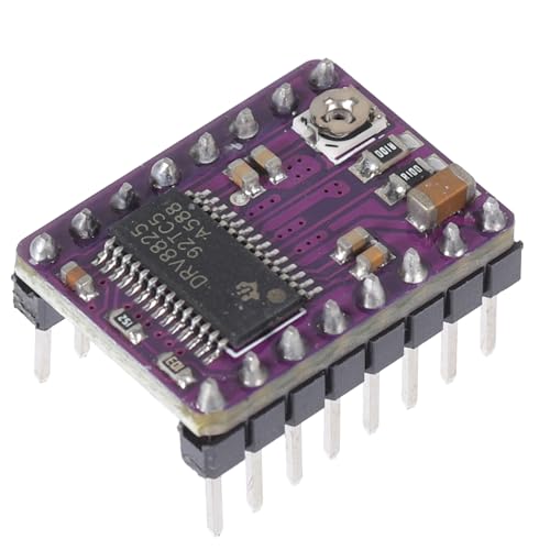 PLAFOPE Schrittmotor Treiber Modul mit Kühlkörper Kompatibel mit Rrerap Ramps für DIY Projekte Hohe Stabilität Haltbarkeit von PLAFOPE