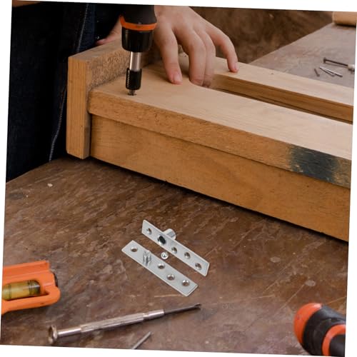 PLAFOPE Schwerlast Edelstahl Pivot Türscharnier Unsichtbar Drehbar für Holztüren Modern Minimalistisches Design Verbesserte Stabilität Mittelgroß von PLAFOPE