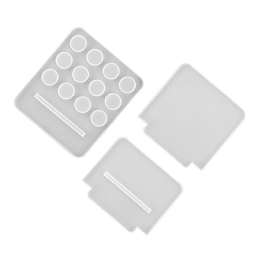 PLAFOPE Silikonform Teiliges für DIY Kristall Epoxidharz Flaschenregal mit Löchern Wiederverwendbar Lebensmittelecht Leicht zu Reinigen zum Basteln und Aufbewahren von PLAFOPE