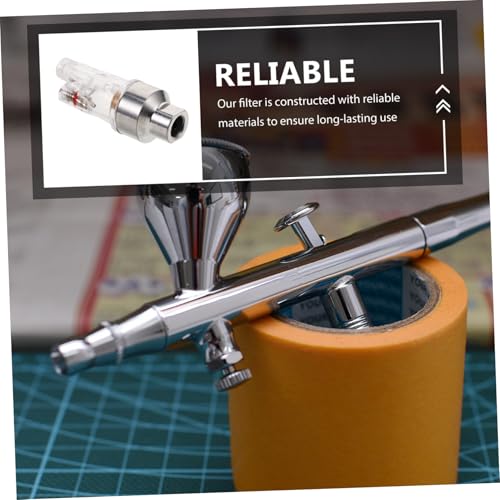 PLAFOPE Sprühstift Filter Langlebig Wiederverwendbar Präzise Farbsprühfilter Kompatibel Vielseitig für Auto Industrie DIY Malzubehör PLAFOPE Sprühstift Filter Langlebig Wiederverwendbar Präzise Farbsprühfilter Kompatibel Vielseitig für Auto Industrie DIY Malzubehör von PLAFOPE