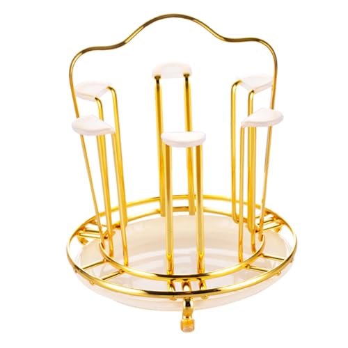 PLAFOPE Tassenhalter Stehend Becherständer Küchenregal Ventiliertes Design Leichtes Trockenregal Praktisch Für Haushalt Und Theke PLAFOPE Tassenhalter Stehend Becherständer Küchenregal Ventiliertes Design Leichtes Trockenregal Praktisch Für Haushalt Und Theke von PLAFOPE