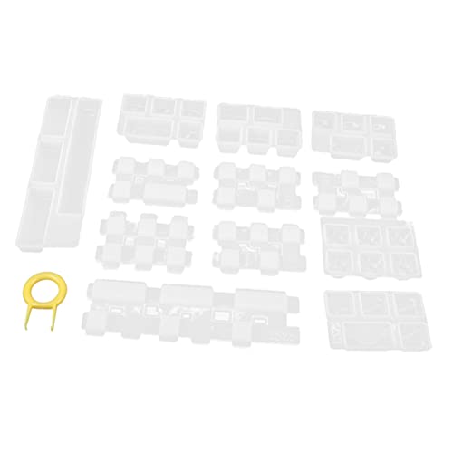 PLAFOPE 13stücke Teiliges Silikon Keycap Mold Für Mechanische Tastaturen Kreatives Design Für Individuelle Tastenkappen Einfache Anwendung Farblich Zufällige Auswahl Für Handarbeit von PLAFOPE