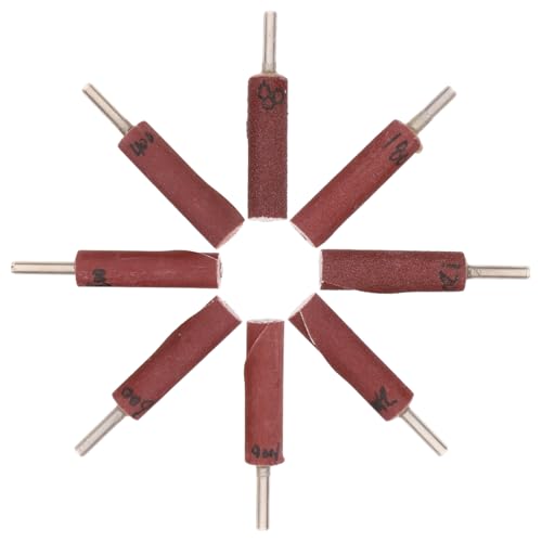 PLAFOPE Teiliges Schleifkopf mit Schaft Flap Sanding Wheel Schleifkopf Zylinderform für Feinarbeit und Polieren an Schwer Zugänglichen Stellen für Holz Schmuck PLAFOPE Teiliges Schleifkopf mit Schaft Flap Sanding Wheel Schleifkopf Zylinderform für Feinarbeit und Polieren an Schwer Zugänglichen Stellen für Holz Schmuck von PLAFOPE