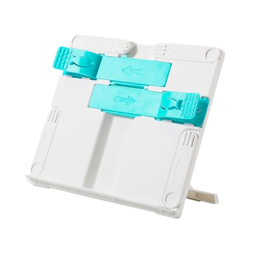 PLAFOPE Verstellbarer Faltbarer Buchständer aus Rutschfester Tragbarer Leseständer für Schule und Zuhause Multifunktionaler Tischhalter für Bücher Tablets und Musiknoten PLAFOPE Verstellbarer Faltbarer Buchständer aus Rutschfester Tragbarer Leseständer für Schule und Zuhause Multifunktionaler Tischhalter für Bücher Tablets und Musiknoten von PLAFOPE