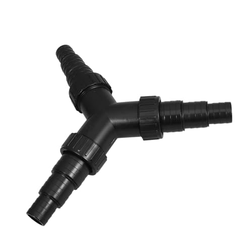 PLAFOPE Wasserpumpen Y Verbinder Aquarium Schlauchadapter Splitter für Teich Fontäne Garten Bewässerung Einfache Montage Langlebig von PLAFOPE