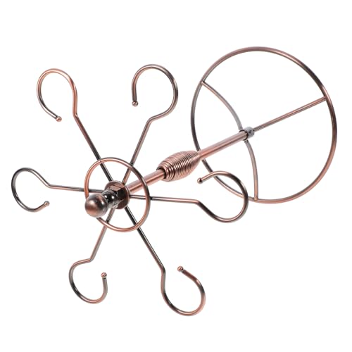 PLAFOPE Weinregal aus Metall mit Verdrehtem Draht Stilvoller Weinglashalter für Arbeitsplatte Platzsparender Hänge Weinglashrank Stabiler Halter für Weingläser Flaschenständer Alternative PLAFOPE Weinregal aus Metall mit Verdrehtem Draht Stilvoller Weinglashalter für Arbeitsplatte Platzsparender Hänge Weinglashrank Stabiler Halter für Weingläser Flaschenständer Alternative von PLAFOPE