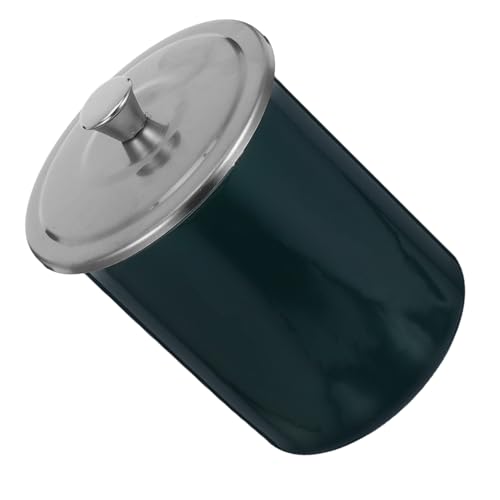 PLAFOPE Winddichter Aschenbecher mit Deckel aus Edelstahl Rauchfreier Aschenhalter für Drinnen und Draußen Langlebig Leicht zu Reinigen für Zuhause Büro und Terrasse Dekorativ und von PLAFOPE