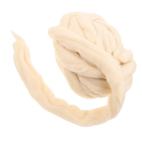 PLAFOPE Wollfilz Kammzug Weiches Nadelfilzmaterial für Anfänger und Profis Einfach Verarbeitbar Schnell Trocknend Vielseitig für DIY Filztiere und Dekorationen von PLAFOPE