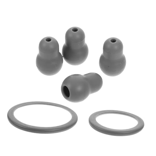 PLAFOPE Zubehör Teiliges mit Weichen Ohrstöpseln und Membranen Ersatzteile für Kleine Ohrhörer Komfortabel Kompatibel mit Verschiedenen Modellen Graue Farbgestaltung PLAFOPE Zubehör Teiliges mit Weichen Ohrstöpseln und Membranen Ersatzteile für Kleine Ohrhörer Komfortabel Kompatibel mit Verschiedenen Modellen Graue Farbgestaltung von PLAFOPE