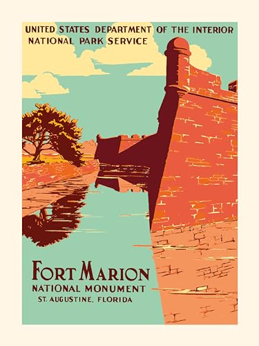 PLAKAT - Poster Fort Marion (30 x 40 cm) von PLAKAT