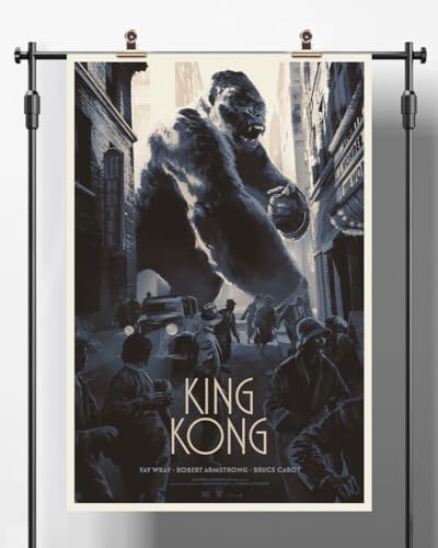 PLAKAT - Poster - King Kong - Limitierte Edition (Siebdruck) von PLAKAT