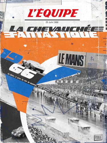 PLAKAT - Poster – L'Equipe – Le Mans (Digigraphie) von PLAKAT