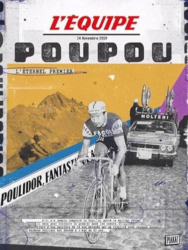 PLAKAT - Poster – L'Equipe – Poulidor (Digigraphie) von PLAKAT