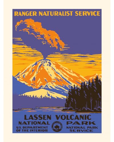 PLAKAT - Poster – Volcanic (30 x 40 cm) von PLAKAT