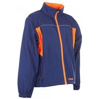 PLANAM® Herren Softshelljacke "BASALT NEON" marine Größe 2XL von PLANAM®