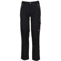 Planam - Bundhose Canvas 320 Größe 48 schwarz/schwarz von PLANAM