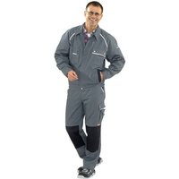 Planam - Bundjacke Canvas 320 Größe 46 grau/schwarz von PLANAM