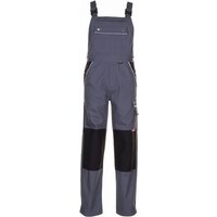 Latzhose Canvas 320 Gr. 62 grau/schwarz - Planam von PLANAM