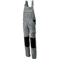 Planam - Latzhose Canvas 320 Gr. 54 grau/schwarz von PLANAM