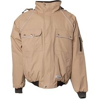 PLANAM® unisex Arbeitsjacke CANVAS 320 khaki, schwarz Größe M von PLANAM®