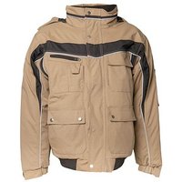 PLANAM® unisex Arbeitsjacke PLALINE sand, schwarz Größe 2XL von PLANAM®