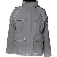 PLANAM® unisex Parka CANVAS 320 grau, schwarz Größe 3XL PLANAM® unisex Parka CANVAS 320 grau, schwarz Größe 3XL von PLANAM®
