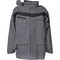 PLANAM® unisex Winterjacke PLALINE schiefer, schwarz Größe 4XL von PLANAM®