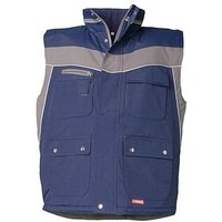 PLANAM® unisex Winterweste PLALINE marine, zink Größe M von PLANAM®