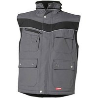 PLANAM® unisex Winterweste PLALINE schiefer, schwarz Größe XS von PLANAM®