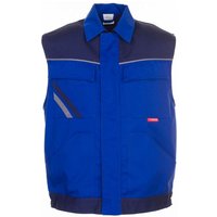 Planam - Highline Arbeitsweste 2360 kornblau marine zink Gr. 3XL von PLANAM