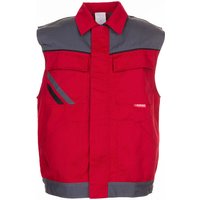 Planam - Highline Arbeitsweste 2366 rot schiefer schwarz Gr. l von PLANAM