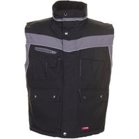 Planam Plaline Winterweste schwarz/zink 4XL von PLANAM