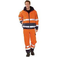 Planam - Warnschutz-Comfortjacke Größe xxl orange/marine von PLANAM