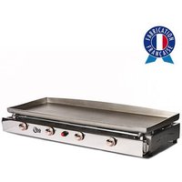 Lagoa Gas-Plancha mit 4 Kochstellen - INOX-Platte und -Gehäuse - LG24F von PLANCHA TONIO