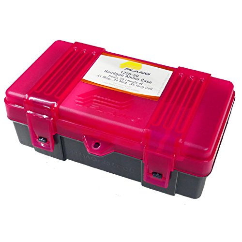 PLANO Patronenbox für Faustfeuerwaffen, für 50 Patronen im Kaliber .41 Mag, .44 Mag oder .45 Long Colt von PLANO