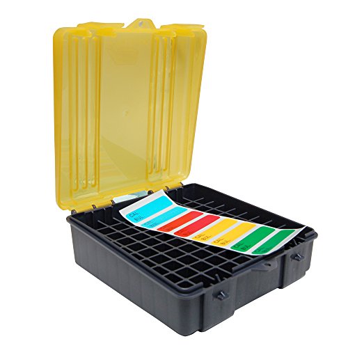 PLANO Patronenbox für Faustfeuerwaffen, für 100 Patronen im Kaliber .357 Mag, .38 Special und .38 S&W von PLANO