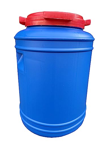 Weithalsfass 50l Sauerkrautfas Regen Fass Gepäcktonne Camping (50L) von PLANTA