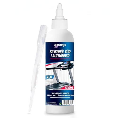 Plantawa Laufbandöl, 500ml, Schmiermittel aus Silikon, ideal für Fitnessstudios, Heimbänder, präzise Anwendung, geeignet für alle Laufbänder. Plantawa Laufbandöl, 500ml, Schmiermittel aus Silikon, ideal für Fitnessstudios, Heimbänder, präzise Anwendung, geeignet für alle Laufbänder. von PLANTAWA
