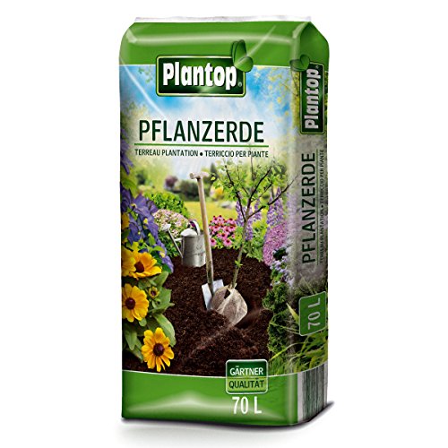 Pflanzerde 70 Liter Blumenerde Plantop von Plantop