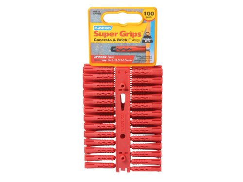 PLASPLUGS PLASRP502 Rote Superstecker X100 SRP502 von PLASPLUGS