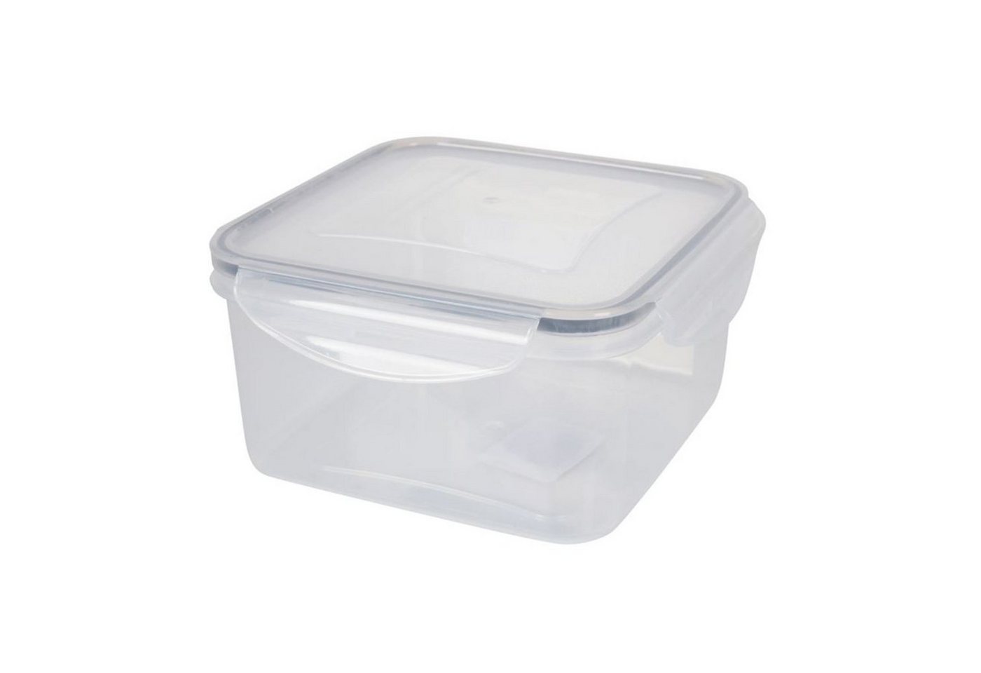 PLAST1 Vorratsdose Airtight Frischhaltedose 1,2 L Clippverschluss Brot Lunchbox Gefrierbe, Kunststoff von PLAST1