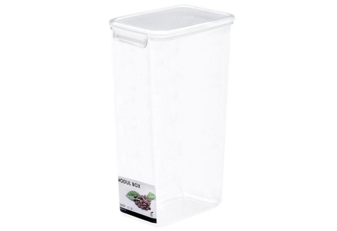 PLAST1 Aufbewahrungsbox Modul Vorratsbox 3,5 L Frischhaltedosen Vorrat Aufbewahrung Müsli von PLAST1