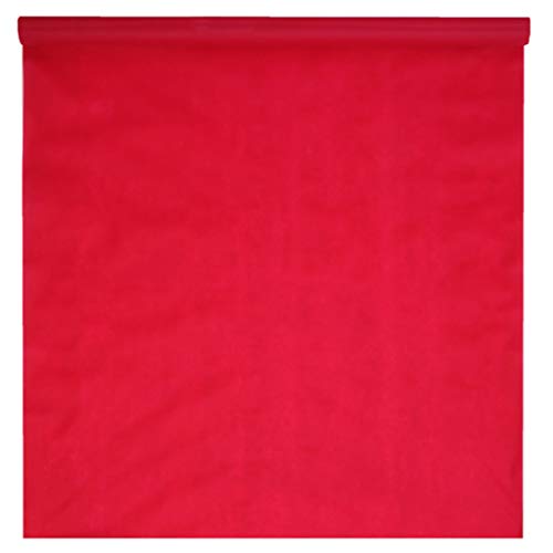 Santex 5481-7-100, großer Teppich, Blickdicht, Rot, Einwegmatte, 15 m von Santex