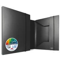 CART. 3 Klappen GARDA 30 SCHWARZ von PLASTIBOR