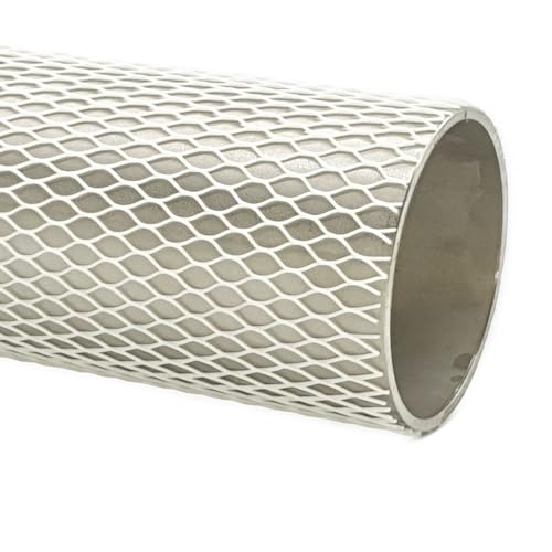 1m PWS | Netzschlauch Ø50-100 mm | Weiß | Ausführung 50 g/m | Verpackungsnetz | Netzschutzschlauch |Oberflächenschutznetz von PLASTIC WORLD SOLUTIONS