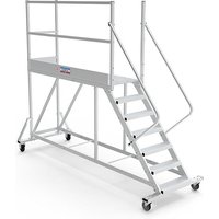 Mobile Plattform mit Geländer links und hinten - Maximale Arbeitshöhe 2.60m - PTF203G-RS Mobile Plattform mit Geländer links und hinten - Maximale Arbeitshöhe 2.60m - PTF203G-RS von PLATEFORME DIRECT - MATISERE