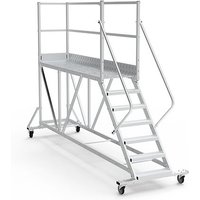 Mobile Plattform mit Geländer rechts und hinten - Maximale Arbeitshöhe 2.60m - PTF2503D-RS Mobile Plattform mit Geländer rechts und hinten - Maximale Arbeitshöhe 2.60m - PTF2503D-RS von PLATEFORME DIRECT - MATISERE