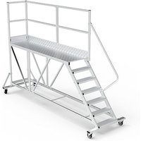 Mobile Plattform mit Geländer rechts und hinten - Maximale Arbeitshöhe 4.60m - PTF2513D Mobile Plattform mit Geländer rechts und hinten - Maximale Arbeitshöhe 4.60m - PTF2513D von PLATEFORME DIRECT - MATISERE