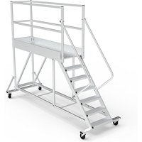 Mobile Plattform mit Geländer total - Maximale Arbeitshöhe 2.60m - PTF203-PT Mobile Plattform mit Geländer total - Maximale Arbeitshöhe 2.60m - PTF203-PT von PLATEFORME DIRECT - MATISERE